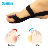 2pcs big toe corrector toes separator with magnetic belt hallux valgus bunion orthopedic pain relieving straightener foot care