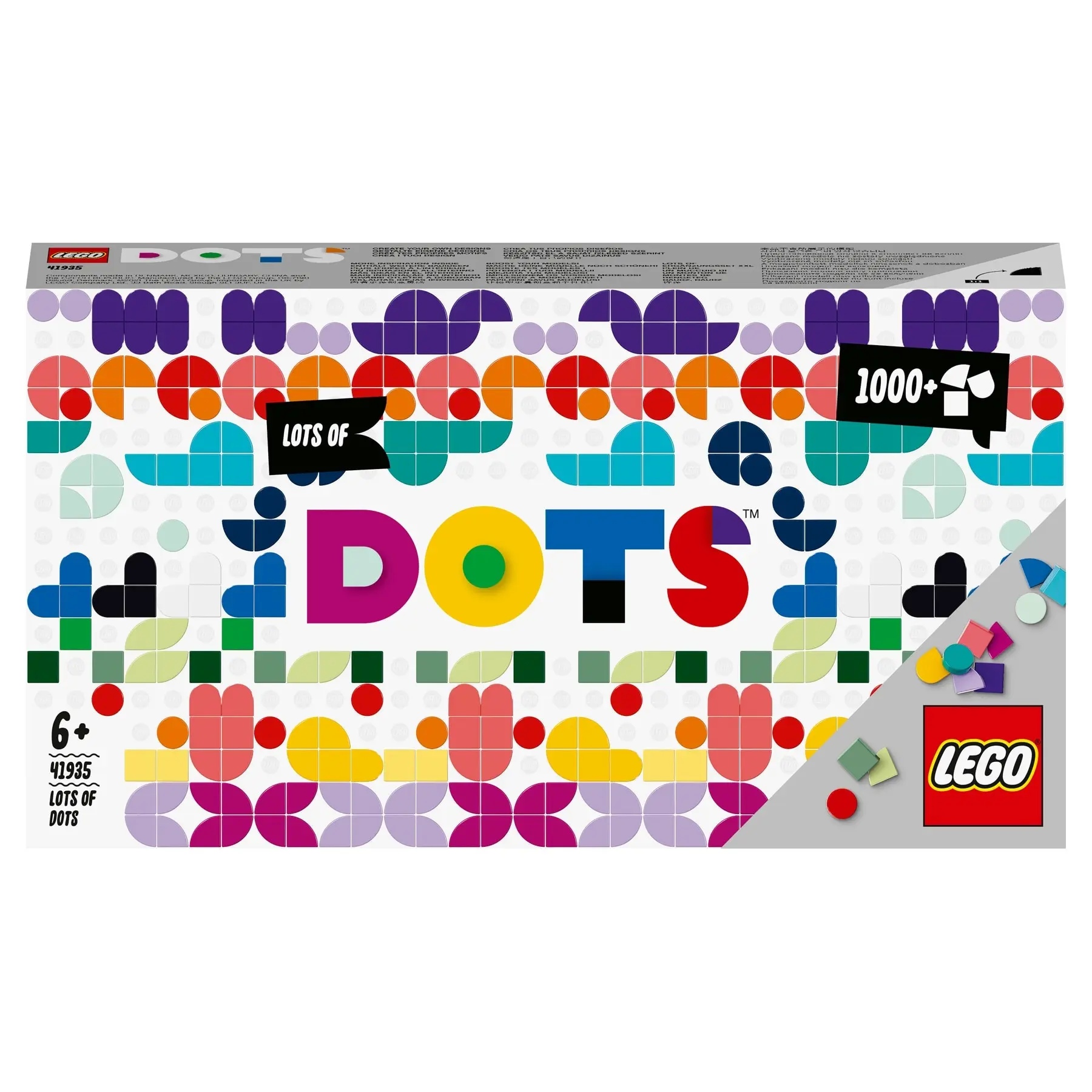 Set creative Lego dots 41935 large set тайлов constructor toys figurines model details original for children boy girl gift birthday adventure