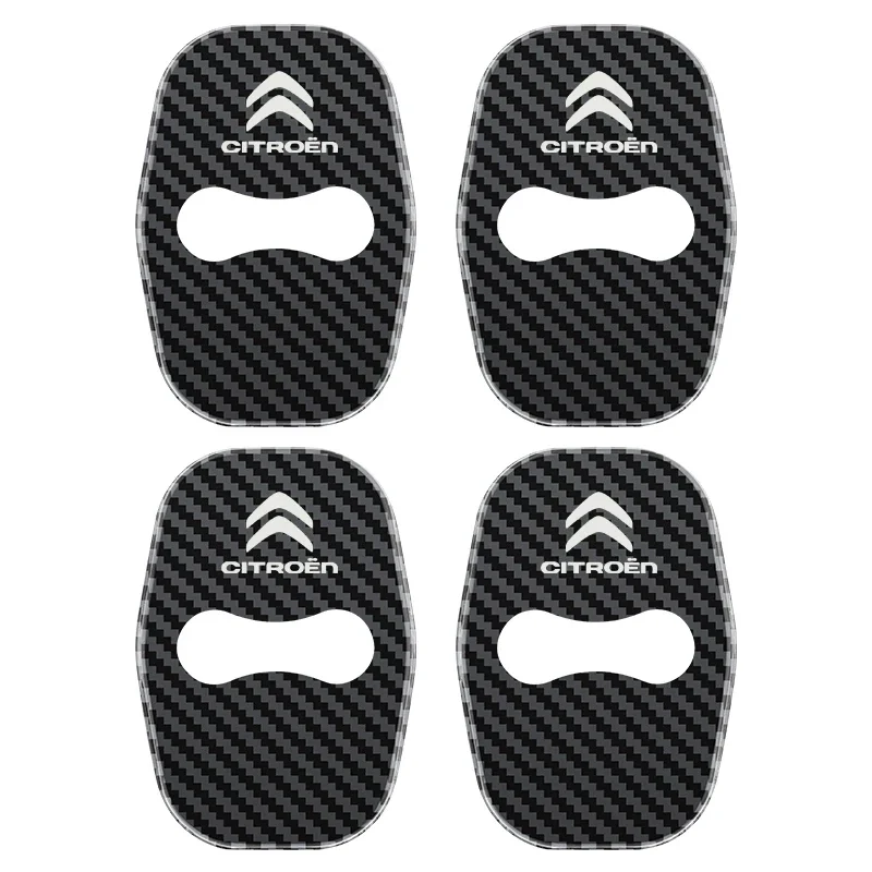 

Металлическая крышка дверного замка автомобиля для Citroen C4 C3-XR C5 Aircross C6 C-quatre Picasso C-Elysee C4L C3L, эмблема, наклейки, значок