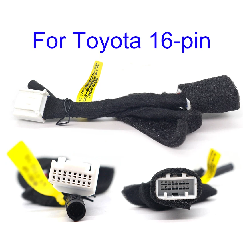 

Простой в установке автомобильный видеорегистратор, кабель питания Plug and Play для Toyota Camry Rav4 Corolla CHR Highlander Sienna Alphard