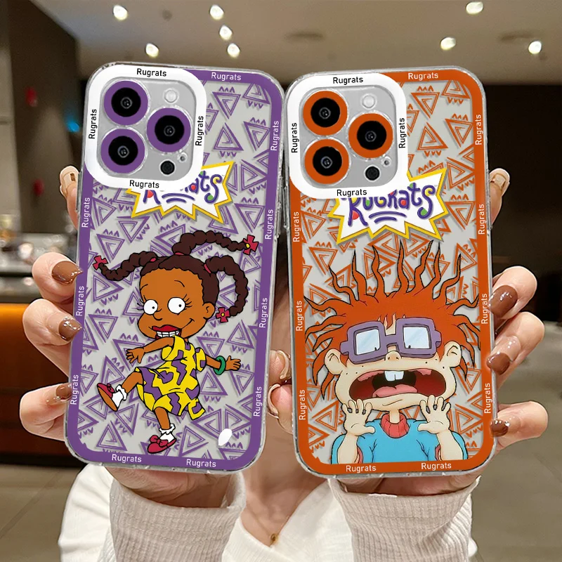 Мультяшный Забавный чехол R-rugrats для телефона TECNO CAMON 30 20 POVA 6 5 SPARK 10 Infinix Smart 8 7 Note Hot 40