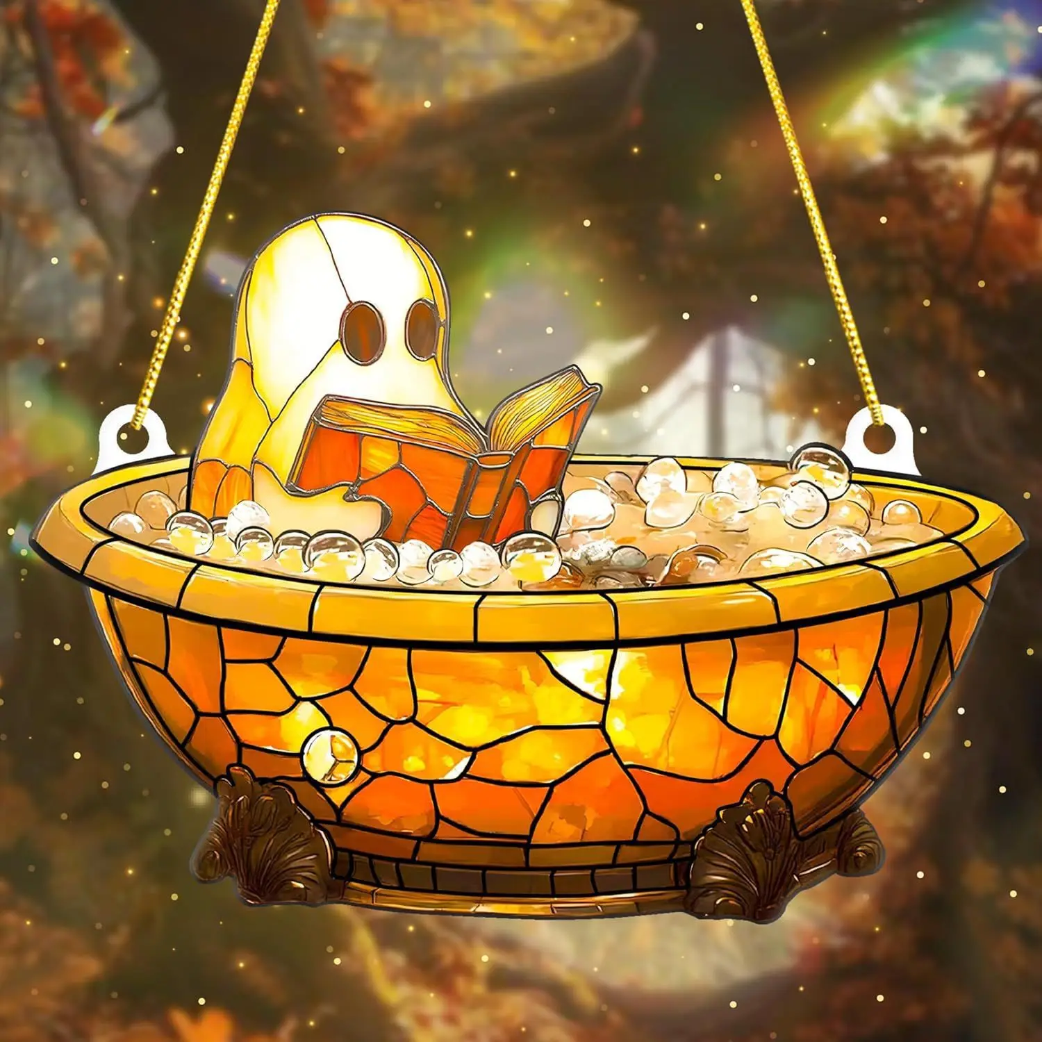 

Акриловый подвесной орнамент призрак для чтения