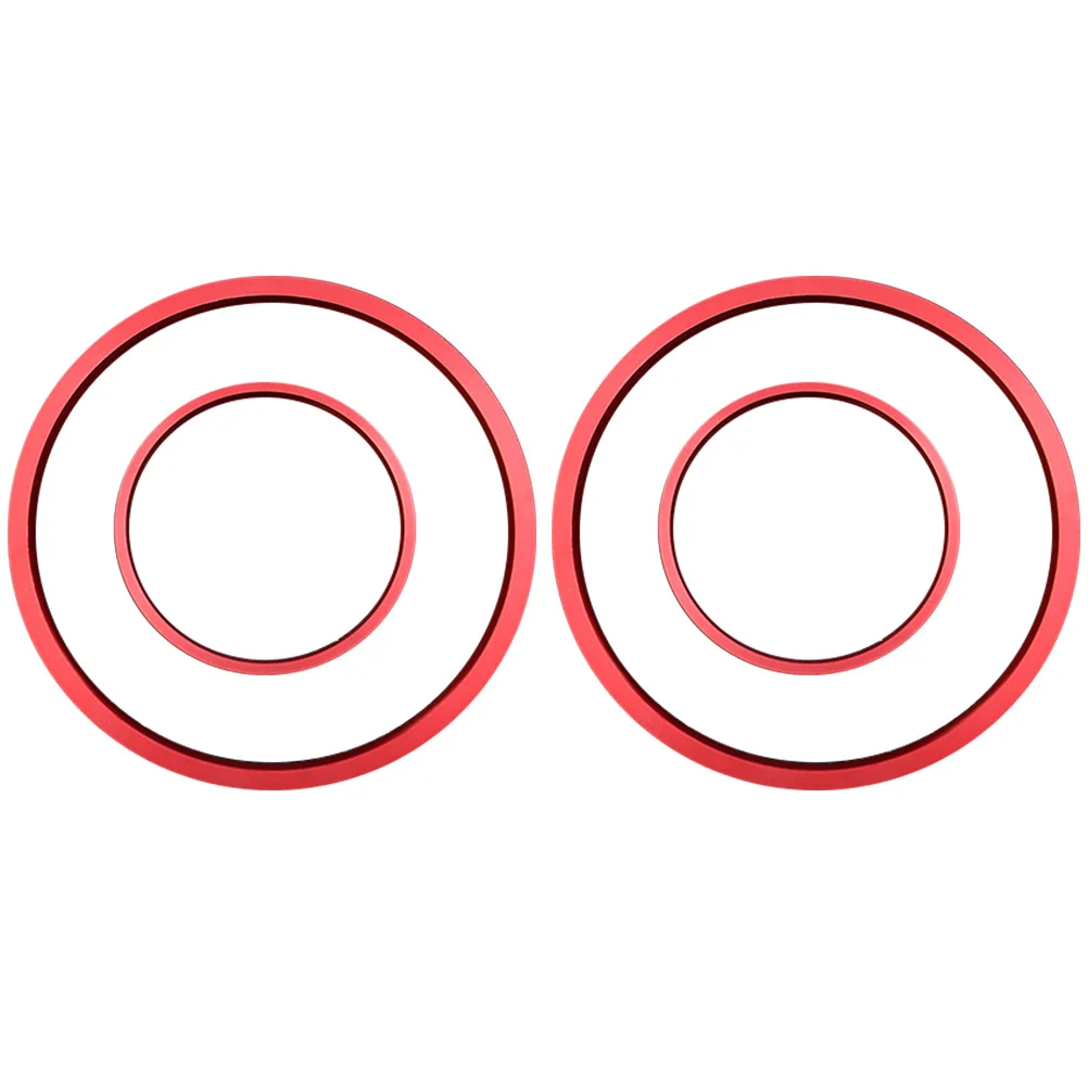 

4pcs/set Air Outlet Ring Prime Durable Aluminum Trime Ring Sticker Circle for