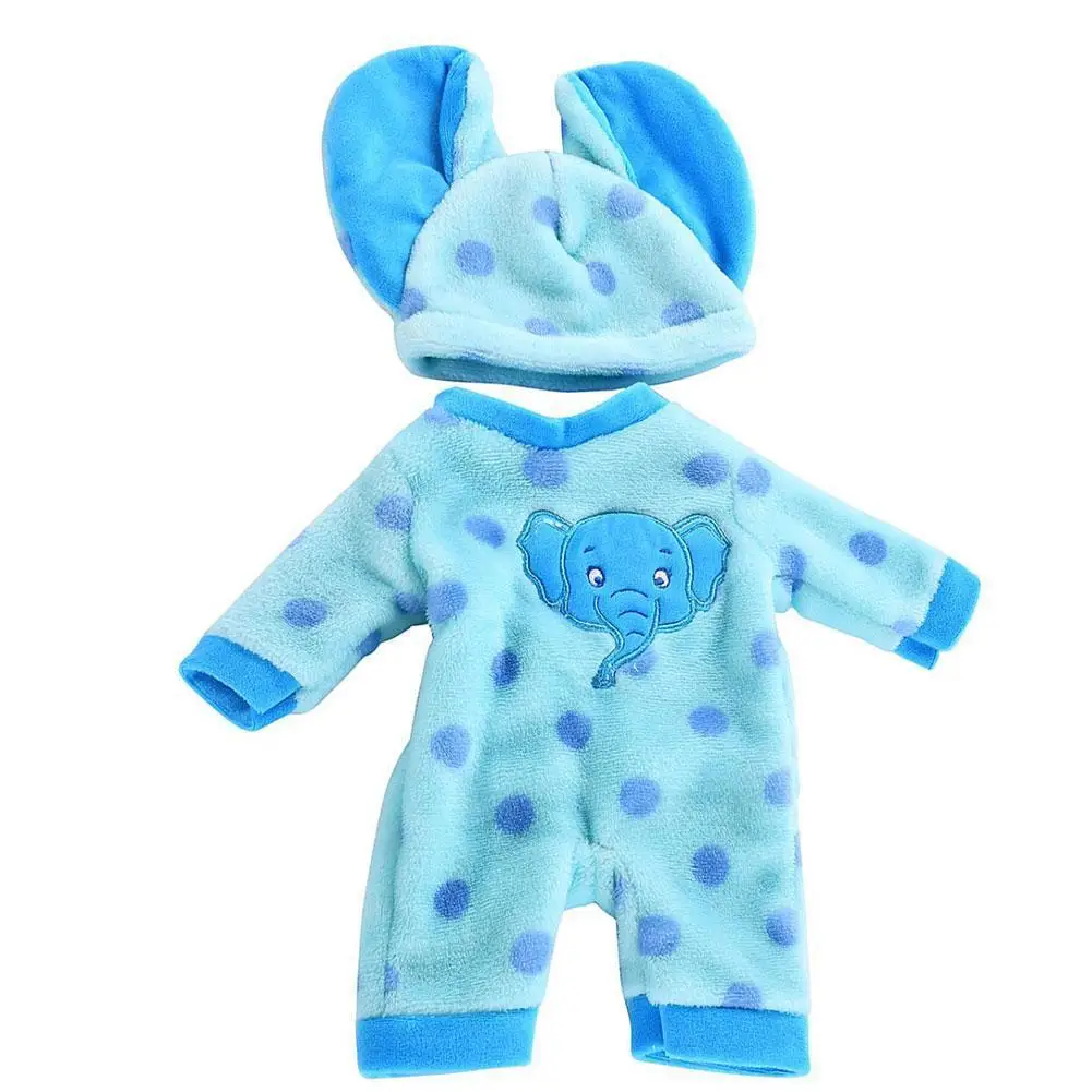

43cm Doll Clothes pajamas 18inch Doll Clothes Baby For Baby Birthday Gift Doll Accessories For Female body MSD Bjd Dolls