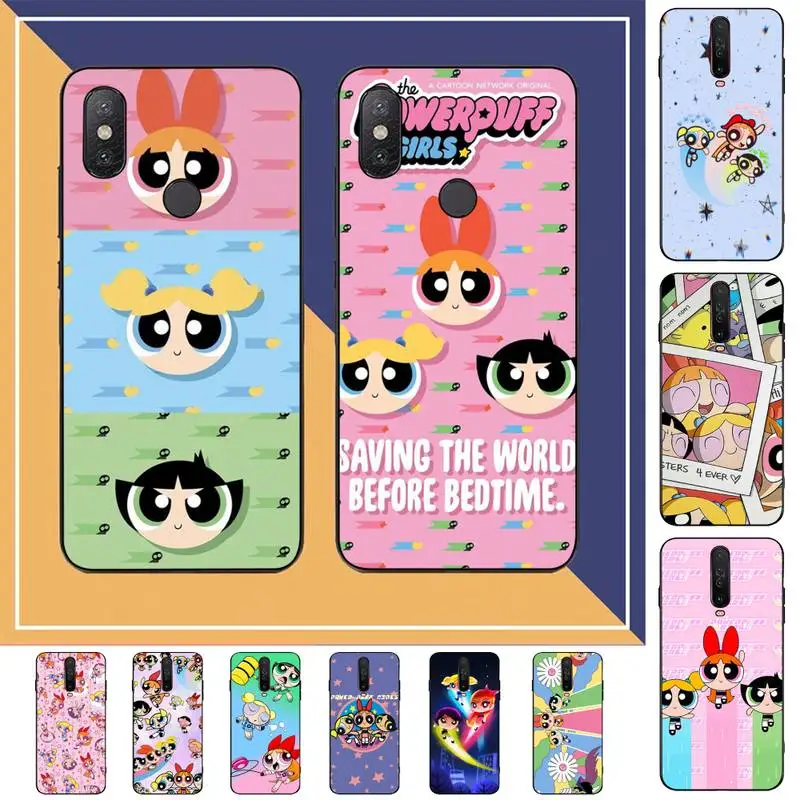 

BANDAI The powerpuff girls Phone Case for Redmi Note 8 7 9 4 6 pro max T X 5A 3 10 lite pro