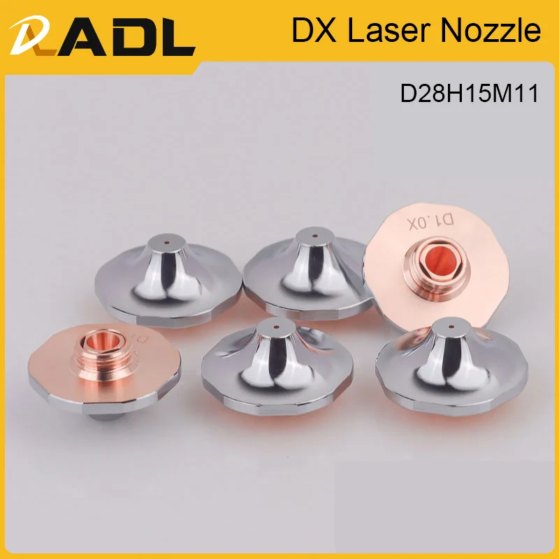 ADL 10 шт./лот DX D28 лазерные сопла высокой скорости для станка волоконной лазерной