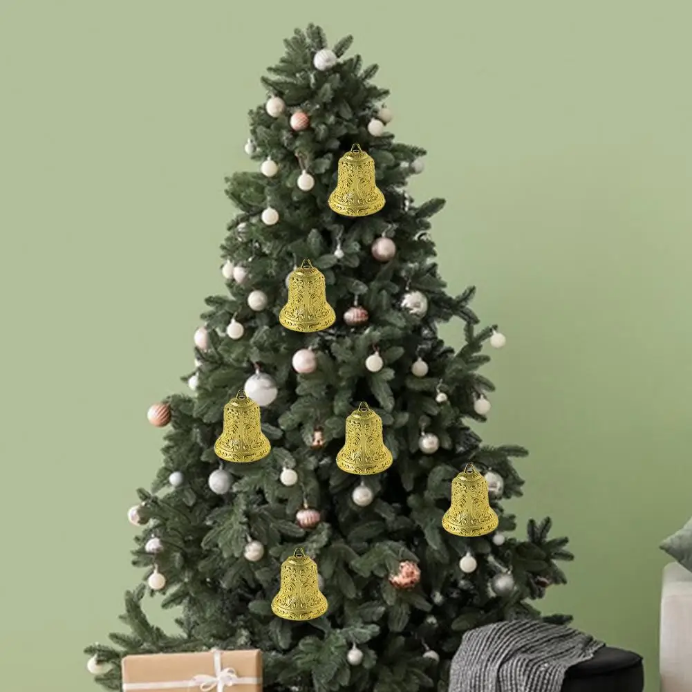 Рождественский декор колокольчиков набор рождественских в деревенском стиле