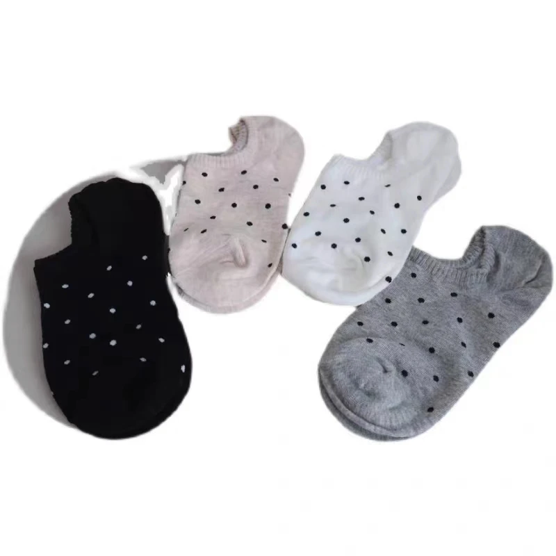 

New Summer Ladies Boat Socks Simple Solid Color Thin Invisible Boat Socks
