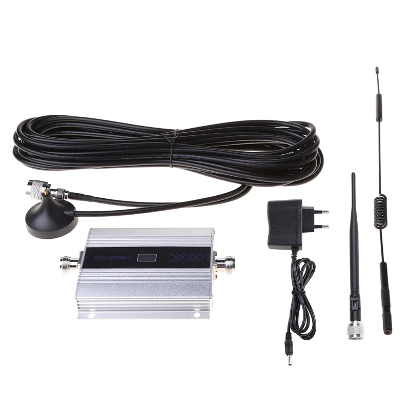 1 Set DCS 1800MHz Mobile Phone 2G/3G/4G Signal Booster Cell Phone Signal Receive