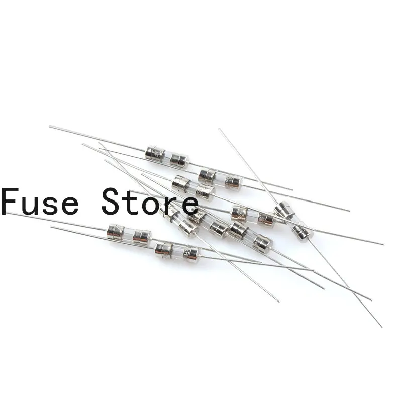 

50PCS 3.6 * 10 Delay Slow Melting Glass Fuse Tape Pin 2.5A 250V T2.5AL250V