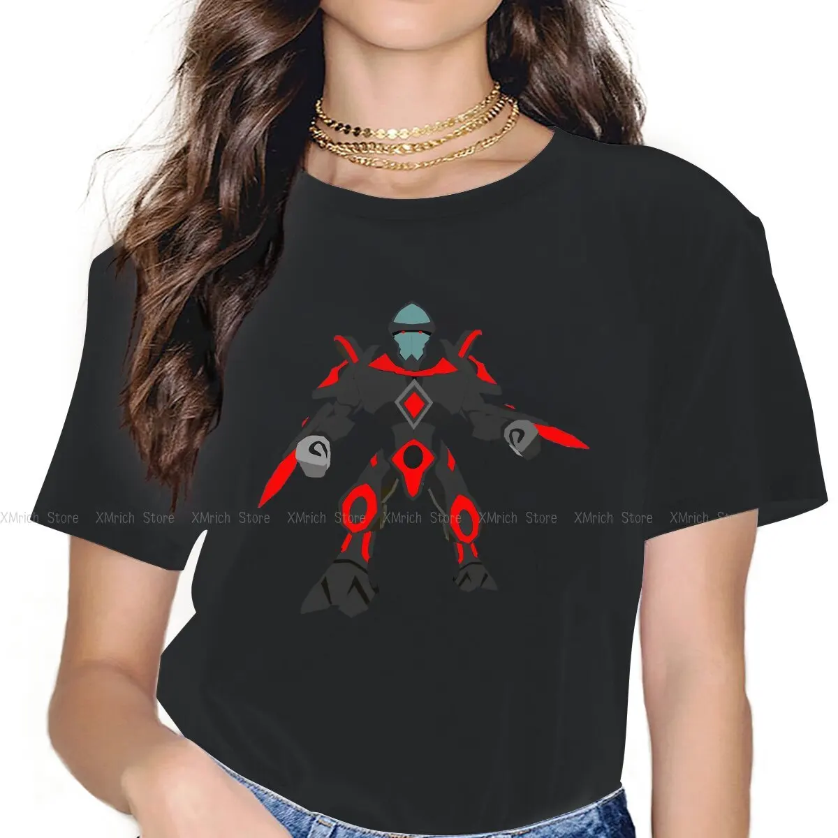 

Zealot Tal'darim Lightweight Female Shirts StarCraft Game Loose Vintage Women Tshirts Harajuku Casual Feminine Blusas