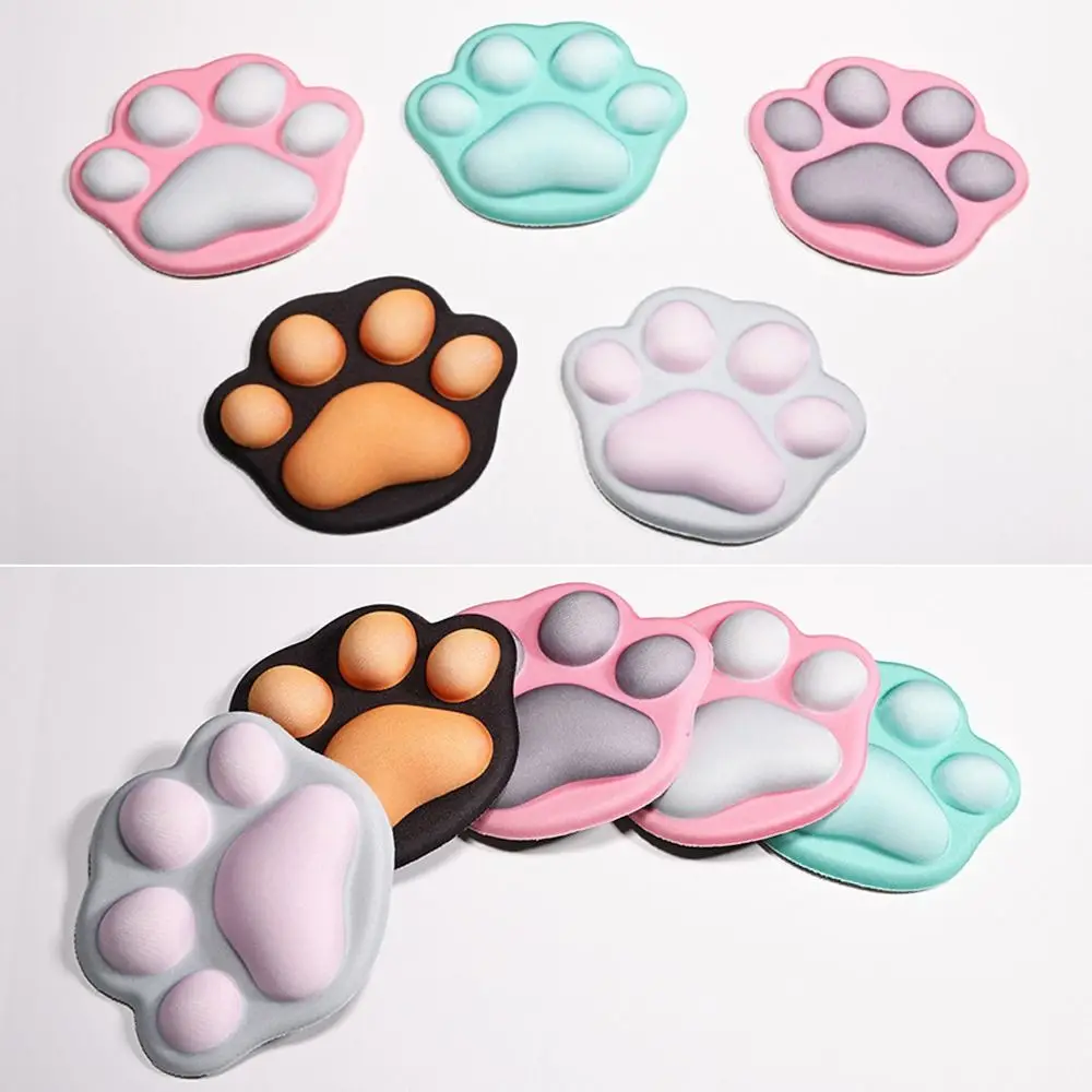 Модная подставка для запястья в форме кошачьей лапы нескользящая защита