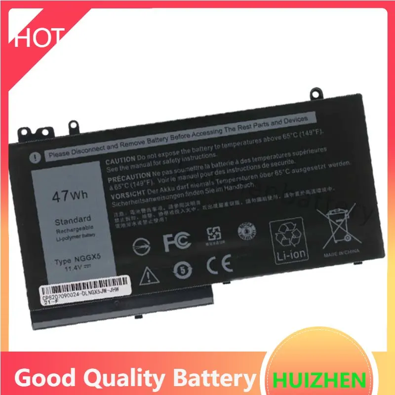 New Laptop Battery for DELL Latitude E5270 E5470 E5570 NGGX5 12 5000 RDRH9 JY8D6 954DF 0JY8D6 | Batteries