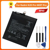 replacement battery bp40 bp41 for xiaomi redmi k20pro mi9t mi 9t pro k20 premium rechargeable battery 3900mah tool