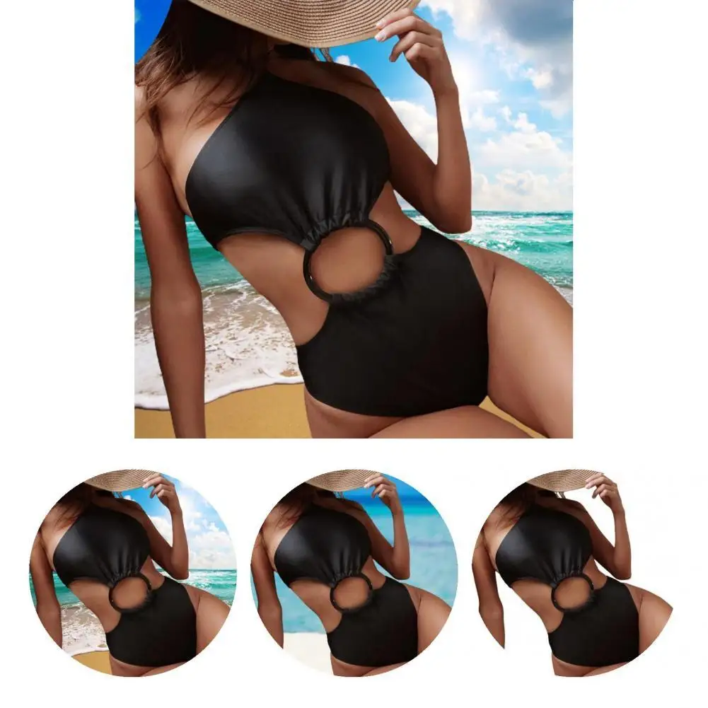 

Awesome Monokini Slim Fit Halter Neck Sexy Summer Lady Monokini Women Swimsuit Swimsuit