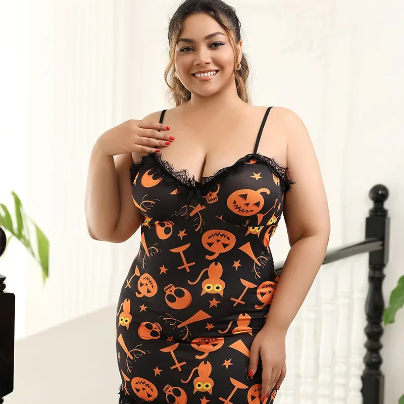 Женская Ночная сорочка с открытой спиной кружевное платье на бретельках для сна