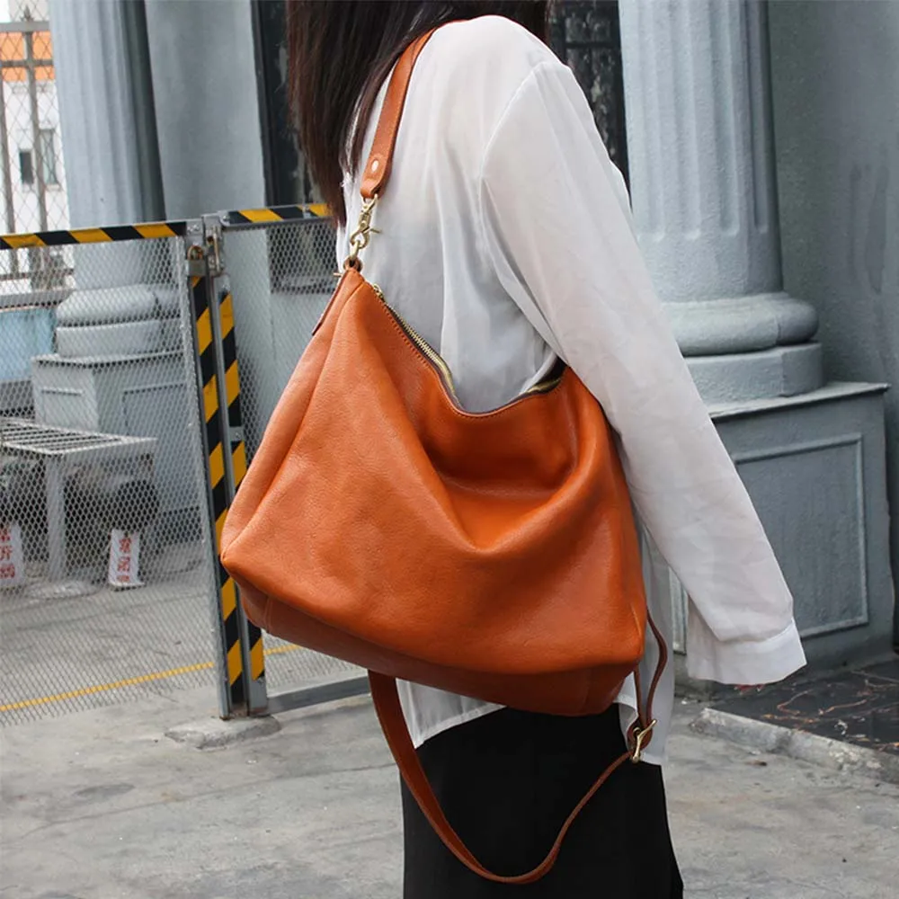 

Женская винтажная сумка-мессенджер из кожи растительного дубления