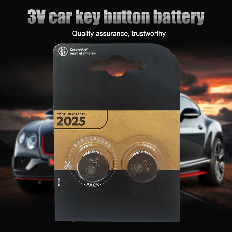 10pcs brand new battery for Durable DLCR2025 CR2025 ECR2025 GPCR2025 3v button cell coin lithium batteries watch car toy | Электроника