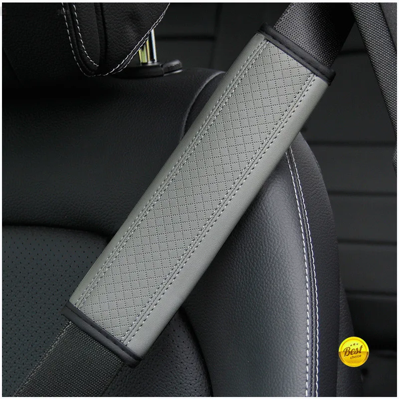 

Car Seat Belt Shoulder Strap Protect Pads Cover For TOYOTA Avalon Avensis Allion Auris Hybrid Crown RAV4 Alphard 4Runner Hilux