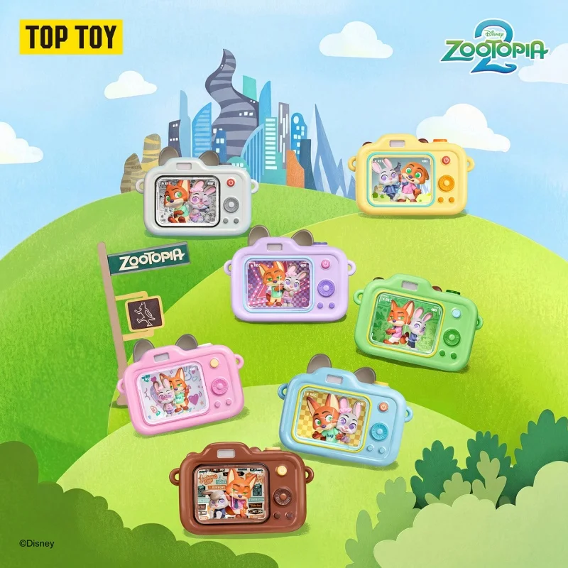 Фото Новинка! Оригинальные коллекционные фигурки Toptoy Zootopia Джуди и Ник из серии Frozen Moment в слепых коробках. Модели-украшения. Игрушки-сюрпризы. №5