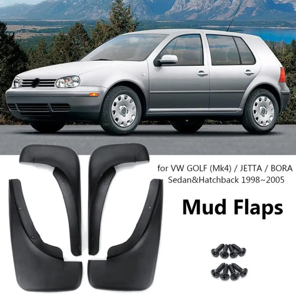 

Сменные Брызговики для Golf Mk4 Bora 1998-2005, передние и задние щитки от грязи