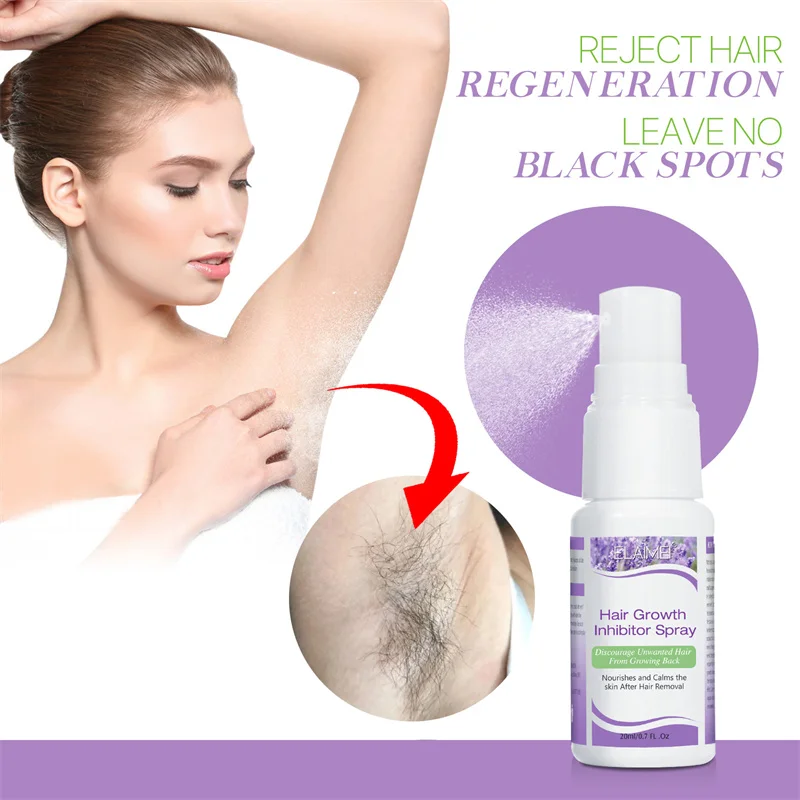 Permanant Hair Growth Removal Inhibitor Spray Natural Effectively Painless Armpit Leg Arm Hair Remover Body Care Men Women