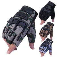 outdoor tactical gloves military army half finger fishing ridding sports unisex weight cycling non slip shooting hunting gloves
