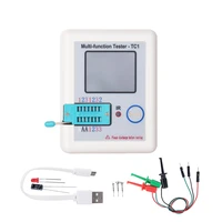multifunctional transistor tester lcr tc1 full color graphic display with battery tft diode triode capacitance meter test meter