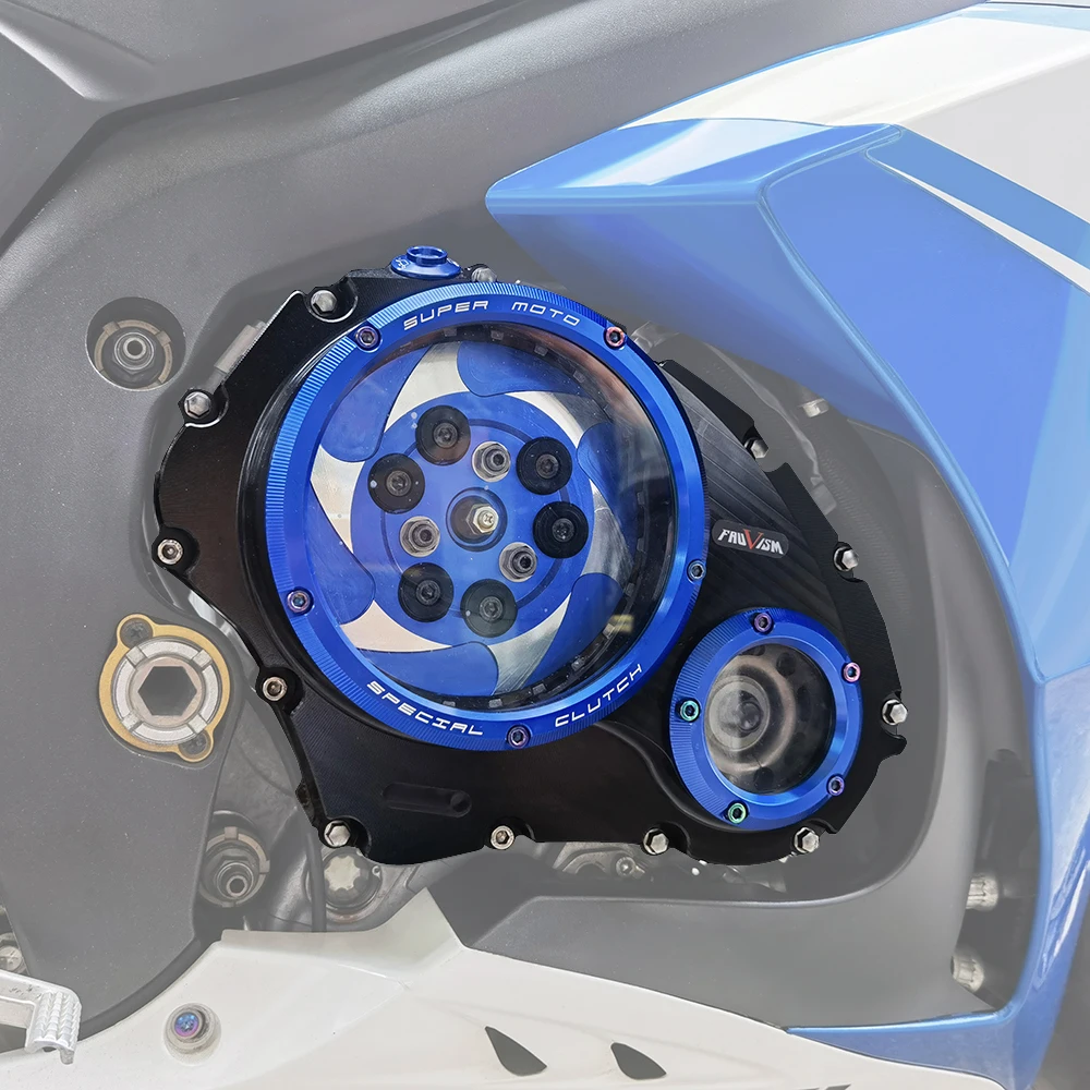 

Прозрачная крышка сцепления двигателя для Suzuki GSX-R GSXR 1000 2009 - 2016 2010 2011 2012 2013 2015 GSX-R1000 GSXR1000