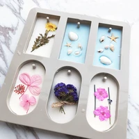 diy silicone clay aromatherapy tablets molds hanging ornaments wax molds flower soap mold craft accessories soap mold