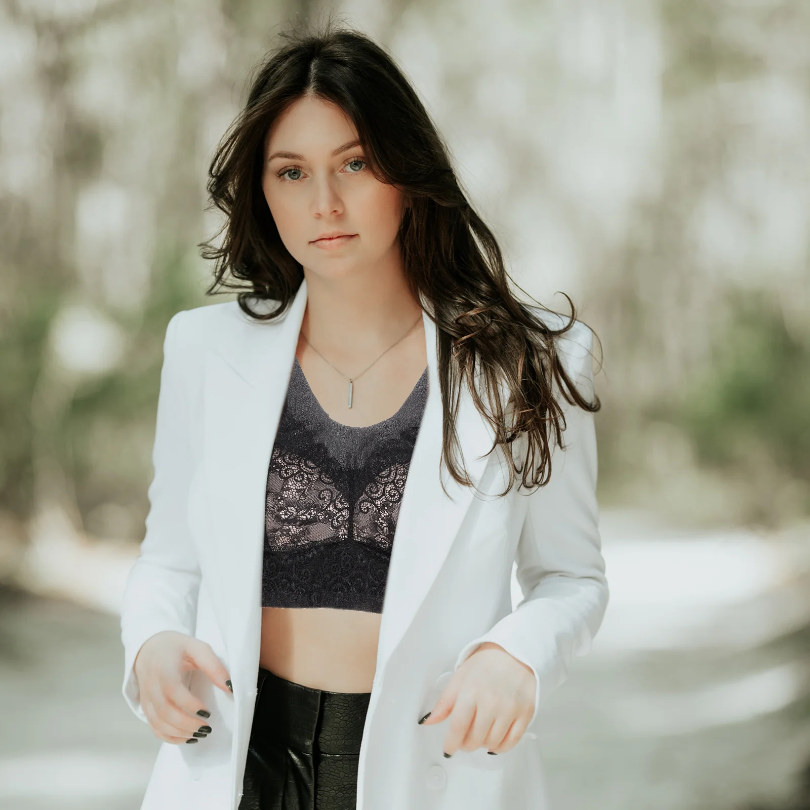 

Cami Tank Tops Women Bralettes Wireless Bras Undergarments Nylon Women's