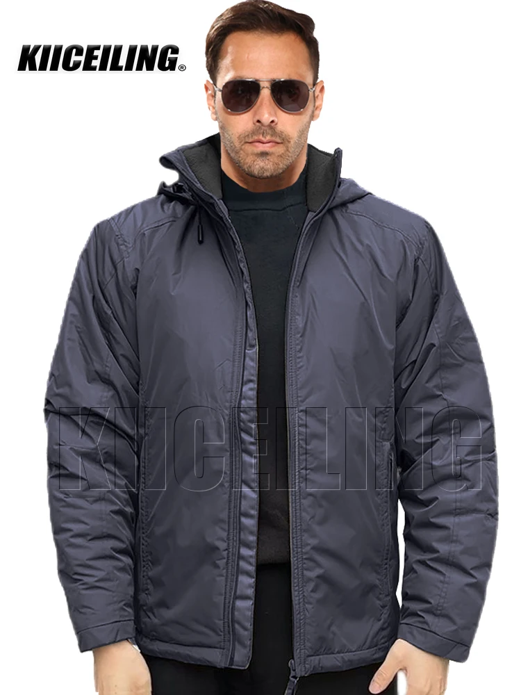 

KIICEILING зимняя куртка-бомбер 4,0 Тактические Куртки мужские легкие термальные водонепроницаемые военные пуховые парки Женское пальто одежда