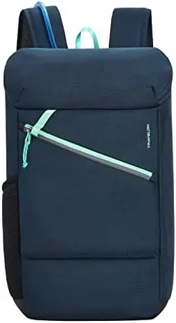 

Sustainable Anti-Theft 21L Backpack, Light Blue, 11" W x 19" H x 6.5" D