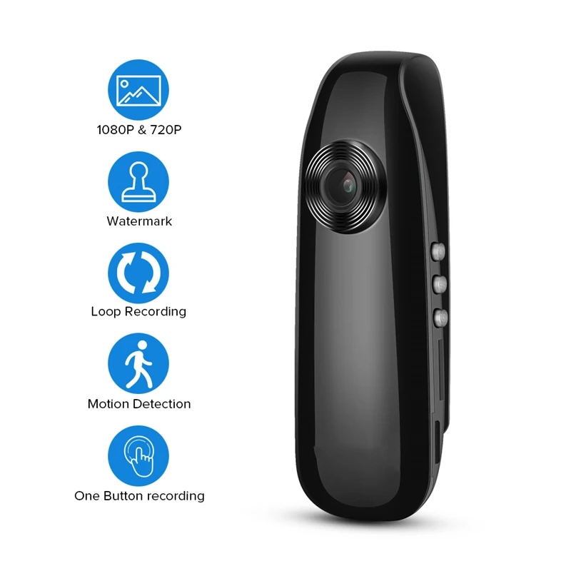 

HD 1080P Portable Camera Mini Camera Police Video Recorder Body Cam Motorcycle Bike Motion Bodycamera Mini Kamera