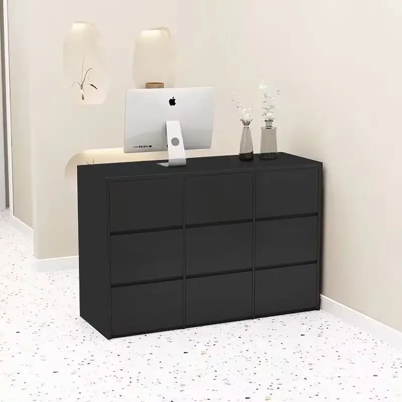 Настраиваемая стойка регистрации для парикмахерской офисная спа-шкаф салон