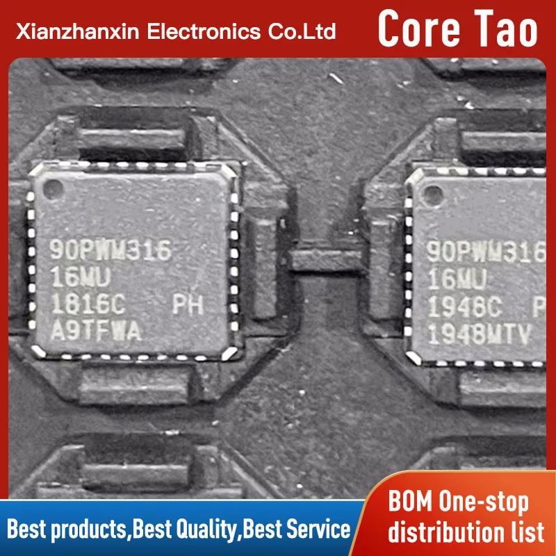 1[CS/LOT  AT90PWM316-16MU 90PWM316-16MU QFN32 Micro controller chip brand new original
