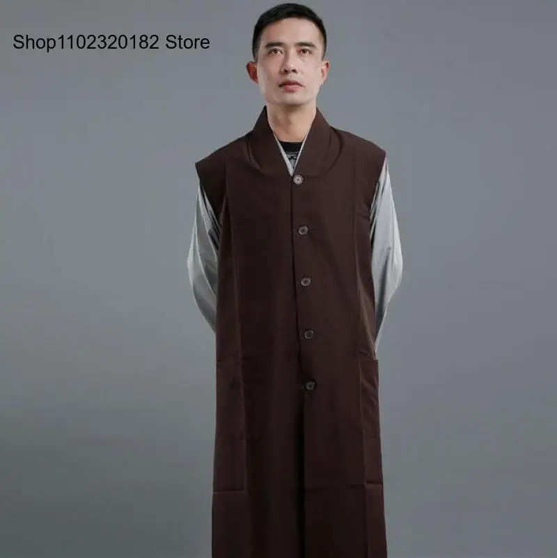 Тонкая дышащая высококачественная одежда для монахов на весну и лето пальто Jialan