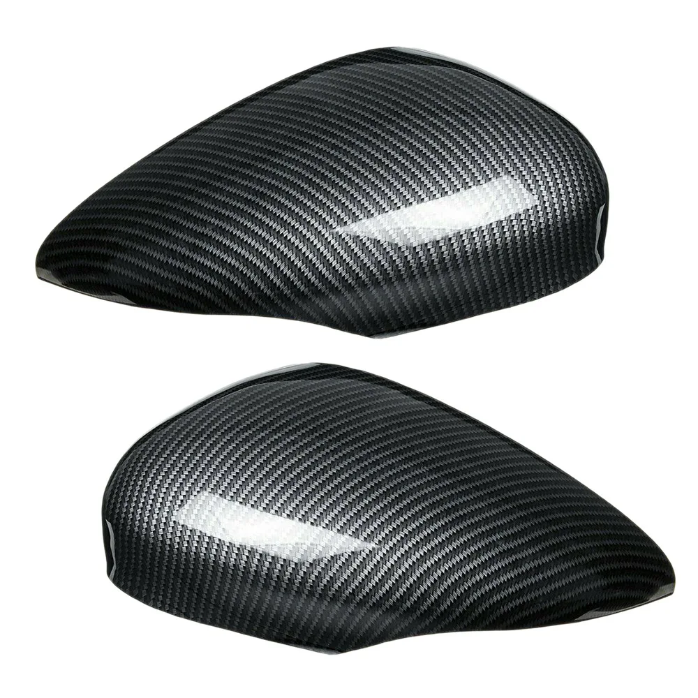 

Carbon Fiber Side Wing Mirror Cover Trim Rear View Mirror Covers for Ford Fiesta Mk7 2008 2009 2010 2011 2012