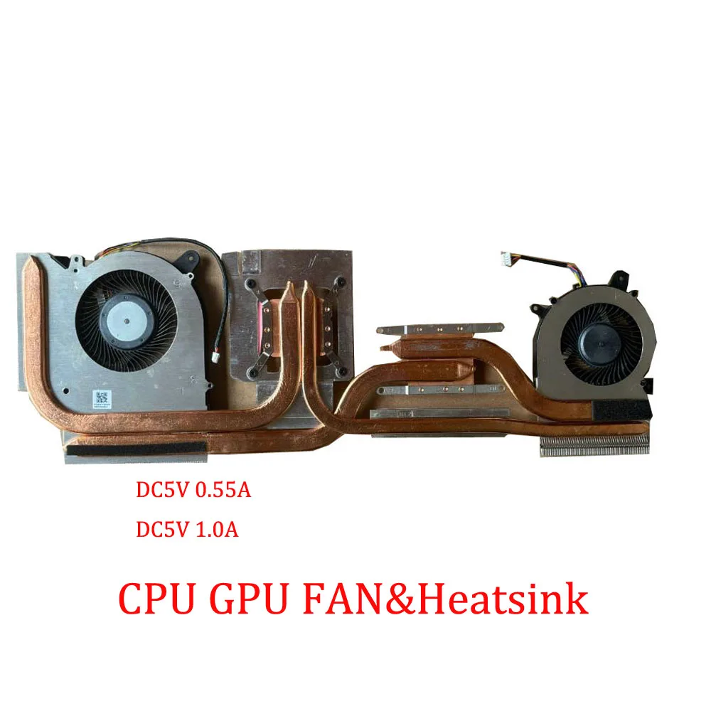 ВЕНТИЛЯТОР и радиатор для MSI Katana GF66 12UE 12UGS 12UC 12UD 12UCOK UDO 12UEO UEK UGO 12UGK UGSZOK UGSO 12UGSK DC5V 0 55A