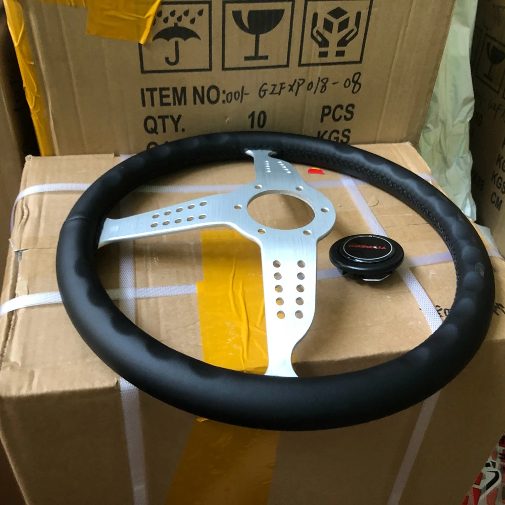 Классическое универсальное гоночное рулевое колесо 14 дюймов для VW HONDA TOYOTA