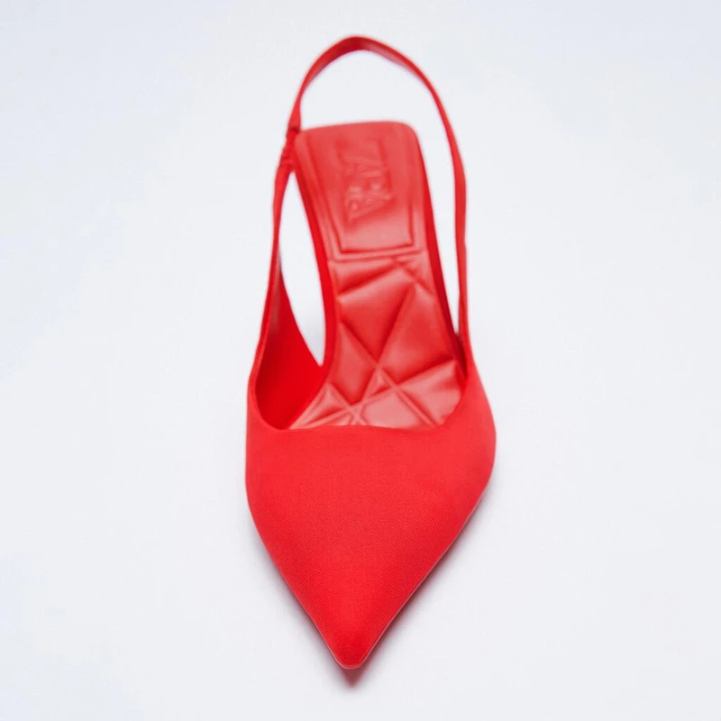 

2022 New Sandals Summer Pointed Toe High-heeled Diamond Fairy Temperament Elegant High-heeled Shoes Solid Color Women's Sandals