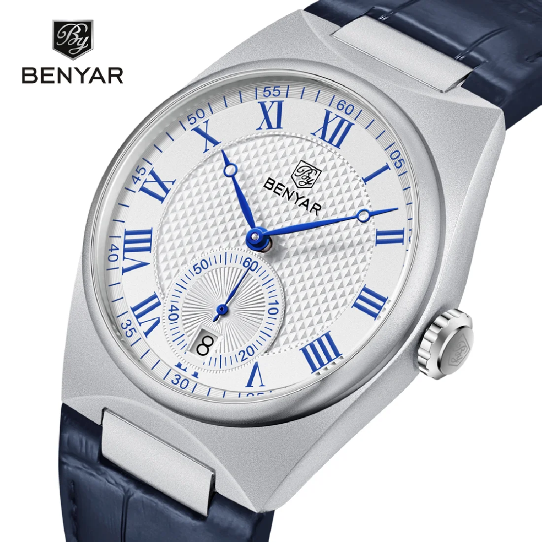 

Часы наручные BENYAR Мужские кварцевые, брендовые Роскошные модные повседневные водонепроницаемые спортивные в стиле милитари