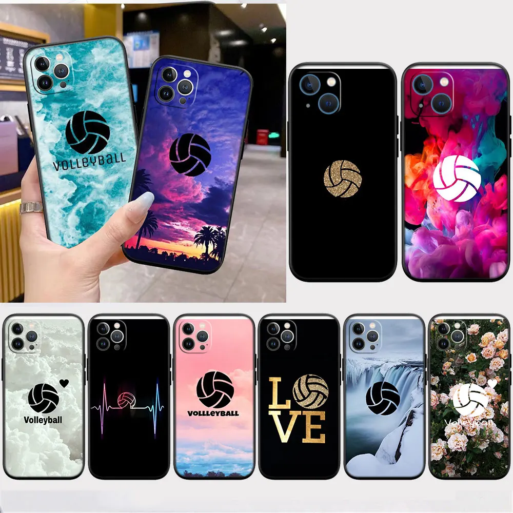 Чехол для Волейбольного мяча Xiaomi Mi POCO M6 F5 F6 X6 C65 C55 C51 C50 Redmi Note 13 13C A3 A3X Pro Plus