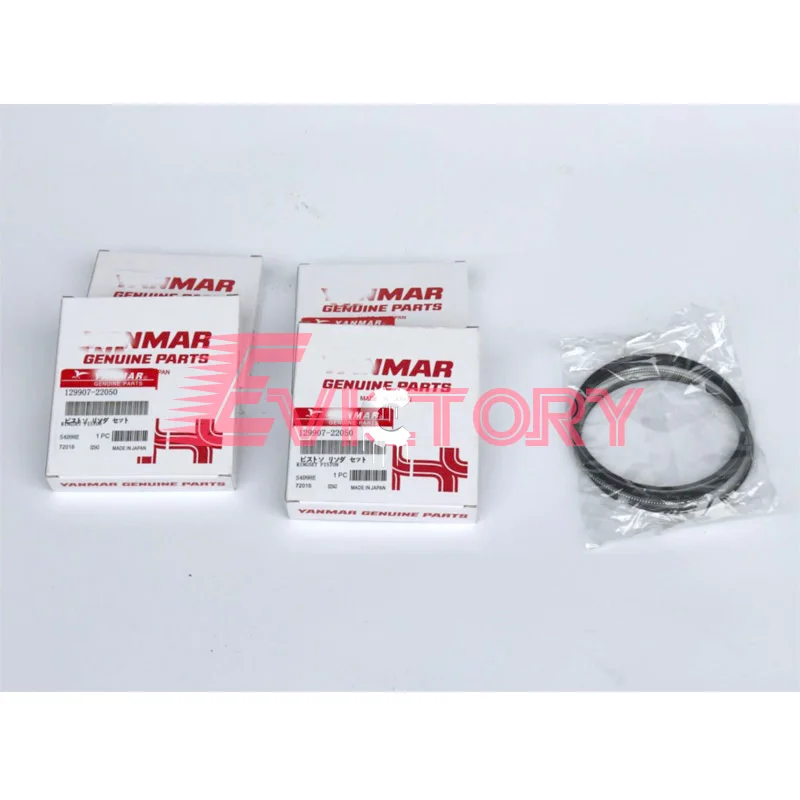 Поршневое кольцо S4D98 S4D98E для дизельных двигателей yanmar запасные части