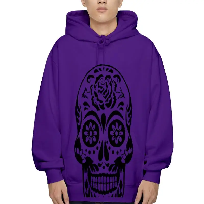 

Мужская толстовка с изображением дня мертвецов-мексиканского черепа, брендовая Хлопковая мужская толстовка, Мужская Осенняя Толстовка 2022, модная мужская Толстовка