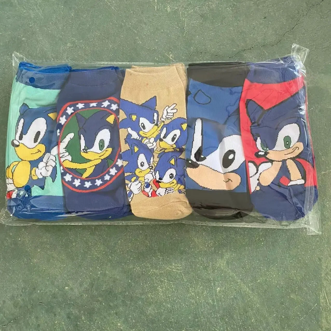 Новые носки SONIC Shadow Anime с забавным принтом в виде мягкого ежа, модные спортивные носки до щиколотки, подарок для мальчиков (art.: 3920dbf44fd04) - 3920dbf44fd04