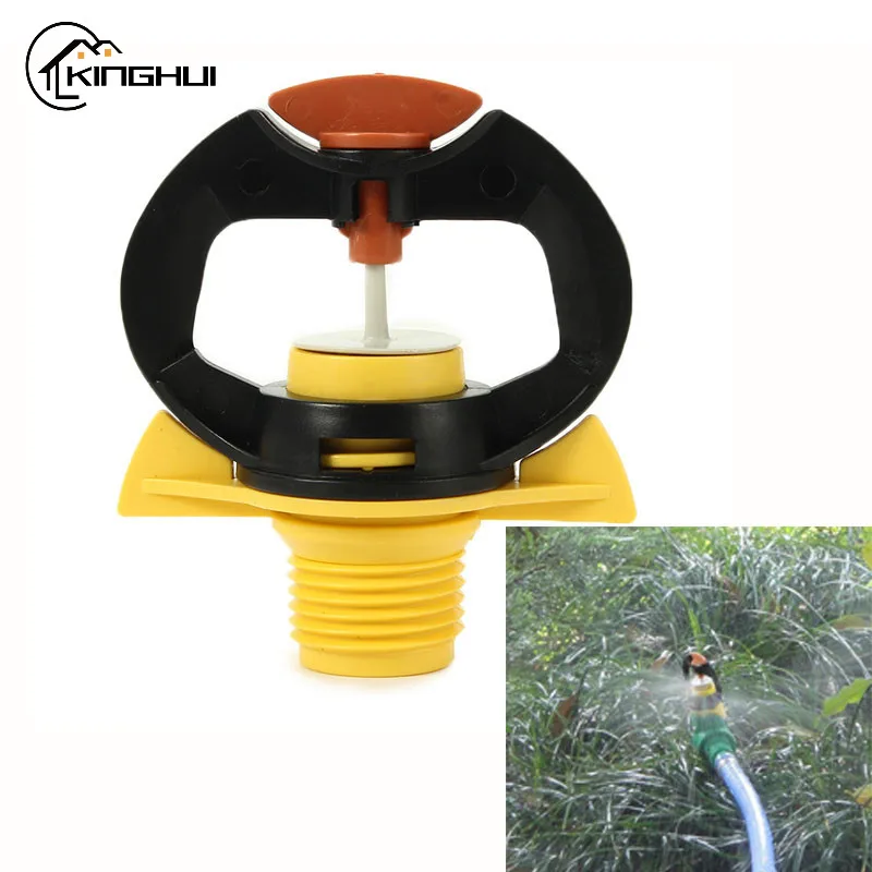 

1pcs 1/2 Inch Butterfly Rotatable Garden Tools Watering Sprinkler Head Garden Lawn Watering Irrigation Spray Water Nozzle