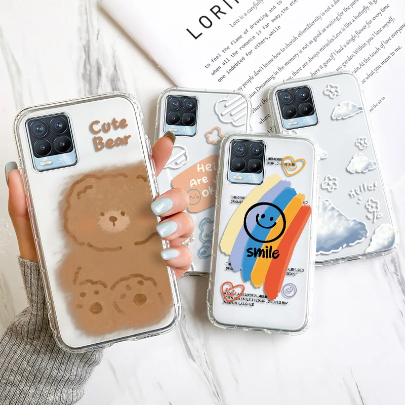 

Realme 8 Pro Case For OPPO Realme C21Y Case 8i 9i XT Q3 Pro 7 6 GT Neo C11 C21 C15 C17 C20 Clear Soft Silicon Funda Narzo 30