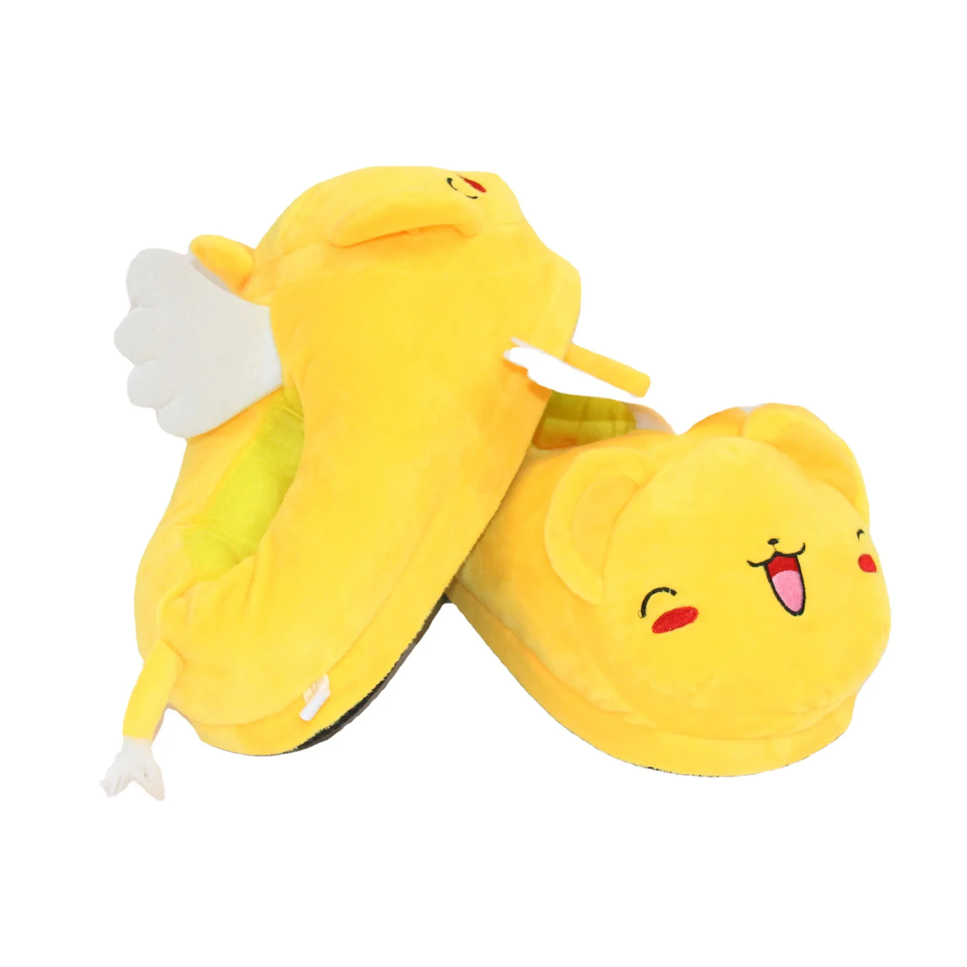 Мягкие тапочки в стиле аниме для взрослых зимняя теплая обувь подарок