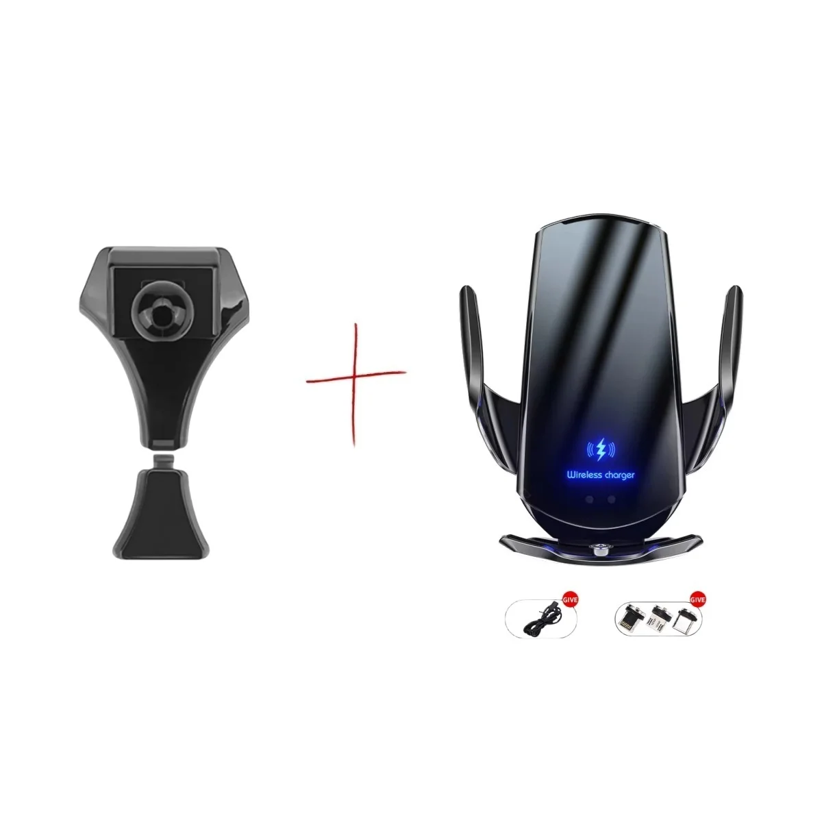 Для Mercedes Benz B Class W246 2012-2019 автомобильный держатель для телефона, вращающийся на 360° силиконовый нескользящий автомобильный держатель для беспроводной зарядки, аксессуары